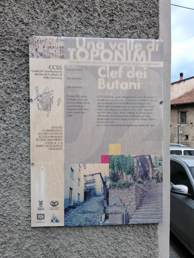 B&B Perbaccobar Ono San Pietro Eksteriør bilde