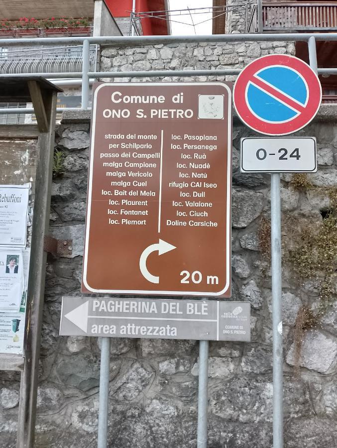 B&B Perbaccobar Ono San Pietro Eksteriør bilde